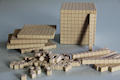 Zehnersystem-Holz  1000er-Grundsortiment RE-Wood 1